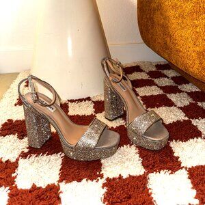New: Steve Madden Rhinestone Heels